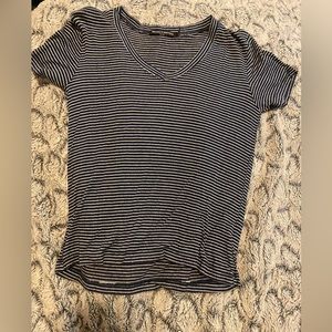 Brandy Melville Blue striped t-shirt
